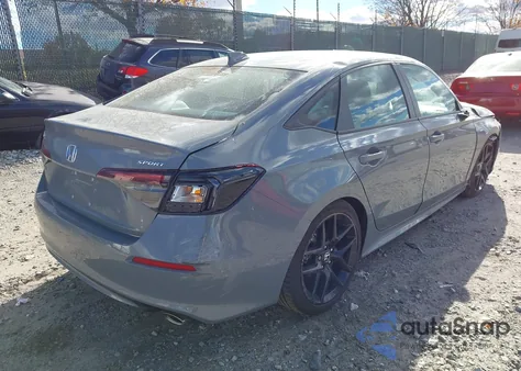 2025 Honda Civic Sport из США, поврежденный, VIN 2HGFE2F59SH605841